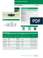 155 Series Twist-Lock In-Line Holders For 3AG/AB Fuses: Product Characteristics