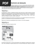 Proposta de Redação