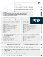 Formulario Sociodemografico Grado 5