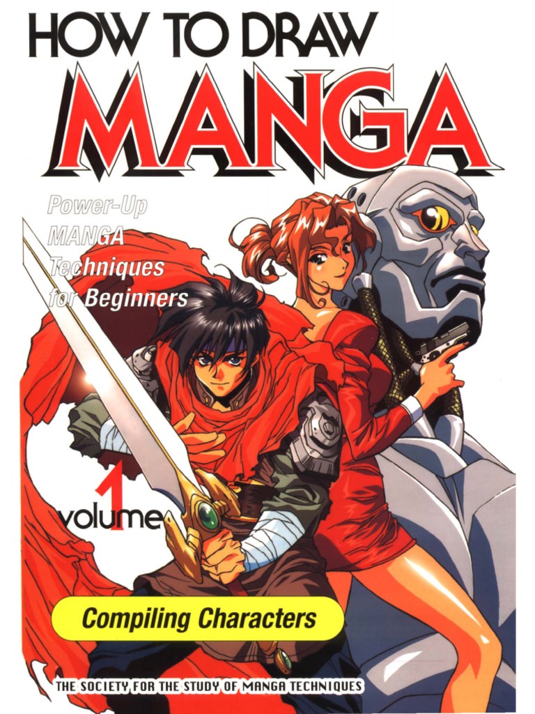 How To Draw Manga Vol. 1 Compiling Characters.r | PDF | Drawing | Shoulder