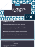 Gestational Diabetes