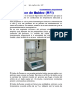 Índice de fluidez (MFI): medición de la fluidez de polímeros