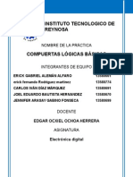 Reporte de Practica Electrónica Digital