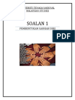 Pembentukan Sahsiah Diri - Malaysian Studies