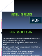 Tonsilitis-Kronik Ppt Fixx