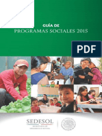 Guia de Programas Sociales 2015