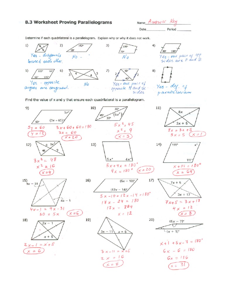 Geometry 6 1 Worksheet Answers