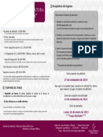 Inversión de la Licenciatura en Imagología. EXAMEN ADMISIÓN 27 NOV