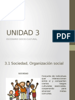 Unidad 3 Escenario Socio-cultural