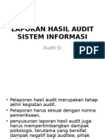 Laporan Hasil Audit Sistem Informasi