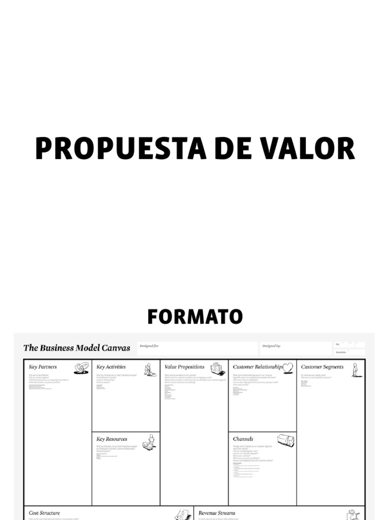 Propuesta de Valor | PDF | Crecimiento personal y profesional | Negocios