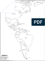 AMERICA, Mapa Mudo de America, Division Politica de America, Nombre de Los Paises de America 2012 PDF