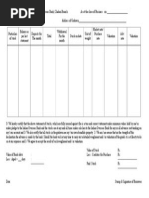 Stock Statement Format