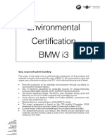 Enviromental Certification I3