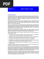 Modul 7 Gap Analysis