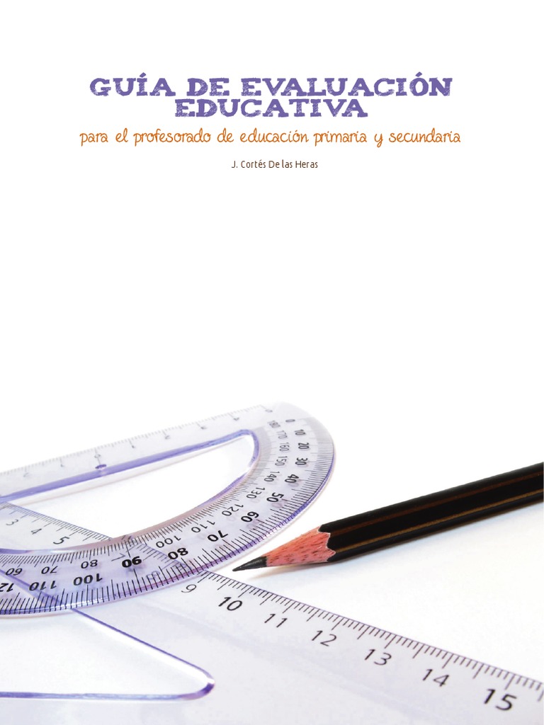 Guía de Evaluación Educativa para Docentes | PDF | Validez ...