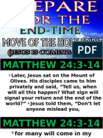 Prepare for the End Time Move of the Holy Spirit Jesus is Coming Again Apostle Abraham Jcbc 101415