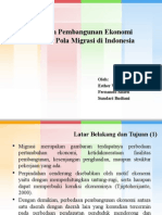 Migration and Economic Development