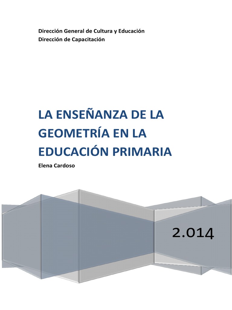 Capacitación en Geometría para Primaria | PDF | Geometría | Educación ...