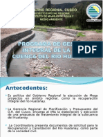 PROGRAMA DE GESTION INTEGRAL HUATANAY (Mesa Coordinadora).ppt