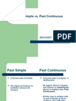 Past Simple Vs Past Continuous