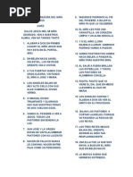 Versos De La Paradura Del Nino Maria Madre De Jesus Angel