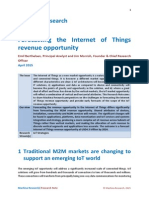 150409_Machina_Forecasting the Internet of Things Revenue Opportunity