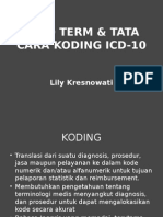 Lead Term & Tata Cara Koding Icd-10