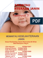 Memantau Kesejahtraan Janin Kel 3 Reg A