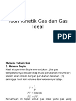 Teori Kinetik Gas Dan Gas Ideal