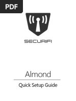 Almond WIFI Extender Quick Guide