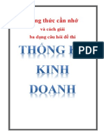 Tai Lieu On Thi Thong Ke Kinh Doanh - CTP