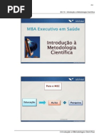 04 Slides ES 10 - Introducao a Metodologia Cientifica