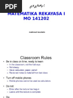 Kuliah 1-Matematika Rekayasa I