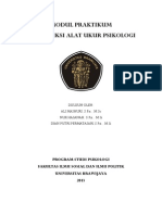 Modul Praktikum Konstruksi Alat Ukur Psikologi