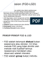 Discussion (FGD LGD)