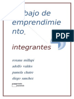 Trabajo de Emprendimieno y Liderazgo