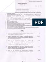 Anaesthesiology P-Ii Part A June14 PDF