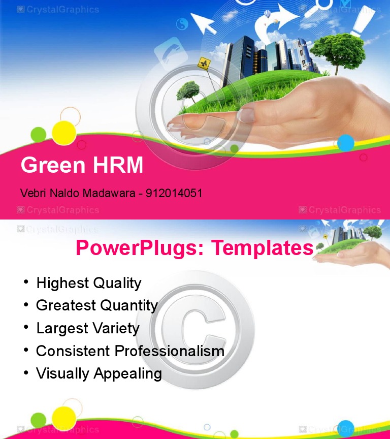 Green HRM Strategies and Templates | PDF