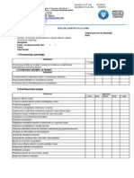 Fisa de Asistenta Ore 2015 2016