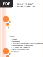 Download Design of 400kv Transmission Line by ARVIND SN29086669 doc pdf