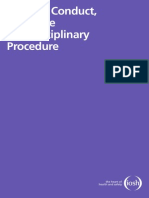 COR1081 Code Guidance and Disciplinary Procedure