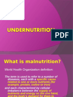 Undernutrition