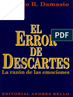 El Error de Descartes - La Razon de Las Emociones