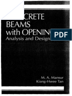 39875544 Coascxsancrete Beaasxasxasasms With Openings Analysis Design