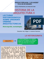 Historiografía de la arquitectura: análisis de estilos y corrientes historiográficas