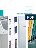 Aço pré-pintado CSN - Fluxo produção e aplicações