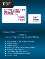 Linear Programming Method for Engineering Management