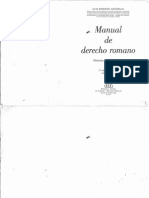 Manual de Derecho Romano Arguello