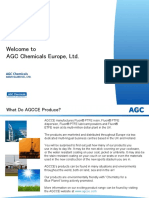 AGC Chemicals Europe, LTD A Leading Producer of Fluorochemicals and Fluoropolymer Materials Used in Everyday Life